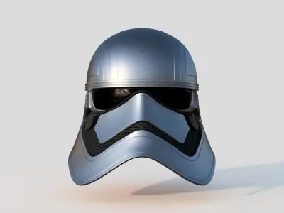 PHASMA STORMTROOPER CAPTAIN REAL SIZE HELMET 3D print model