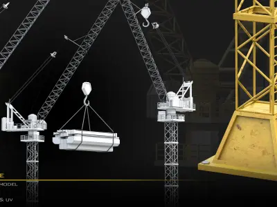 Trash Can Set 01/LowPoly/GameReady