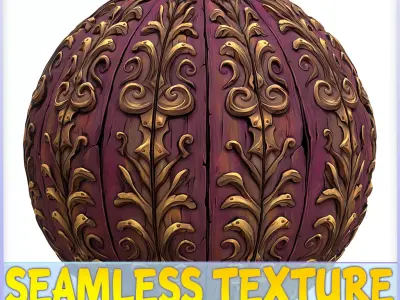 Stylized Wood Seamless Texture Texture 26