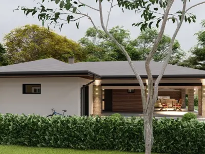 Guest house 3D model buy