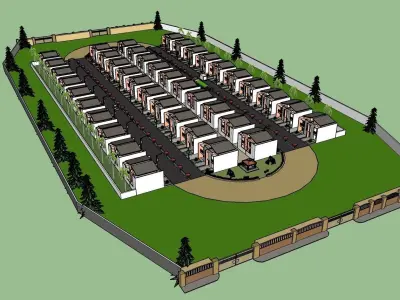 Exterior Villa Model  3D model