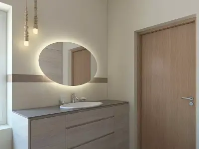 Wonderful shower  room 3D model