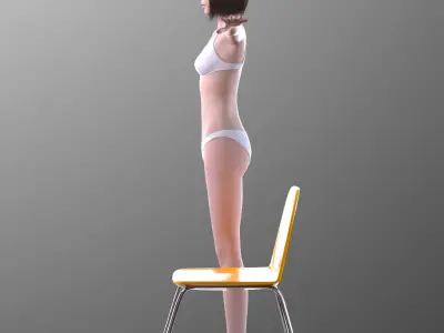Sayuri Kouzuki V1 for Maya 3D model
