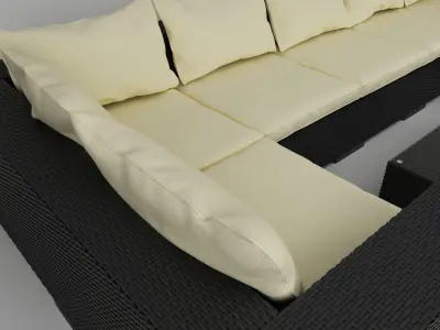 Exterior Sofa 3D model