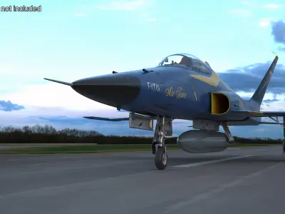  HESA Saeqeh Iranian Combat Aircraft Blue 