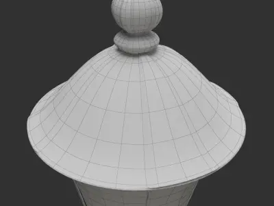 Wrought Pendant Lamp 3D model