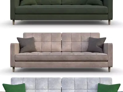 Modern 3-Seater Sofa  3D model