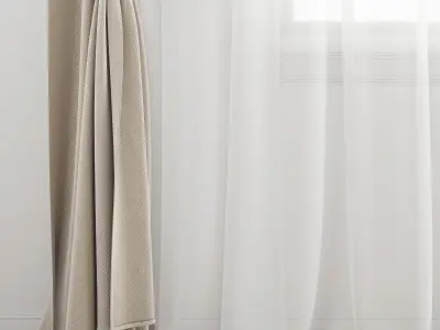 Curtain 313 3D model