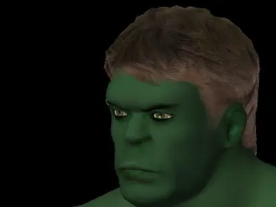 Hulk Character Low-poly 3D model