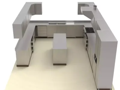 KITCHEN 101 3D model