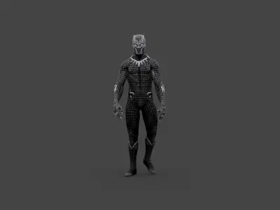 BPAN-002 Walking Animation 3D model