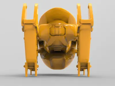 Locust Robothelmets Series Sci Fi  3D print model