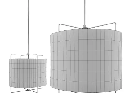 BRIDEKIRK Suspension lamp 3D model