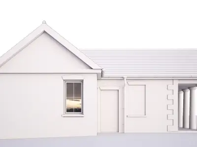 British House Park Farm 3D model