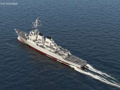  Destroyer Warship Donald Cook DDG-75 