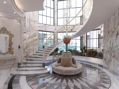 Ground floor villa 3D model