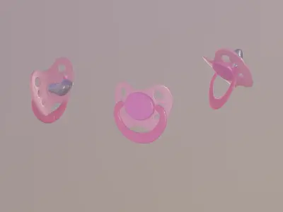 Pacifier 3D model