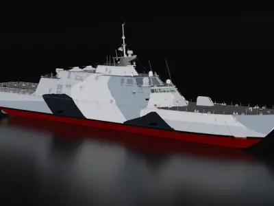  Littoral Combat Ship USS Freedom LCS-1 