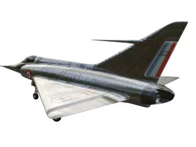 Dassault MD 550 Mirage - Mirage I Low-poly 3D model