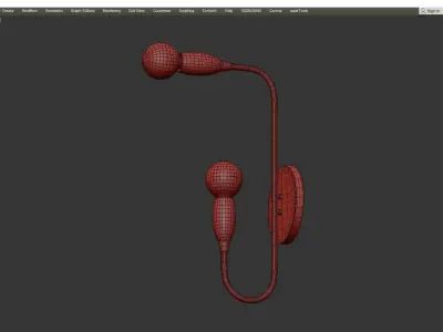 Mitzi Dakota sconce Low-poly 3D model