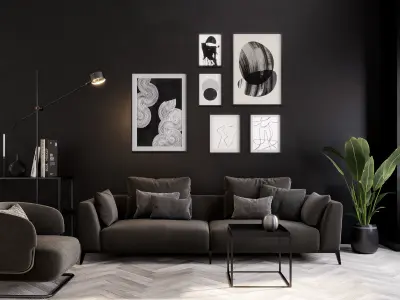 living room scene interior 02