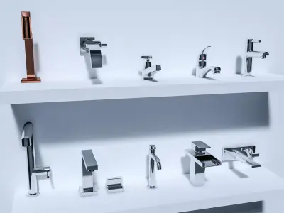 Faucet pack 3D model