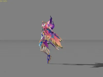 Floryn Melody of Light Low-poly 3D model