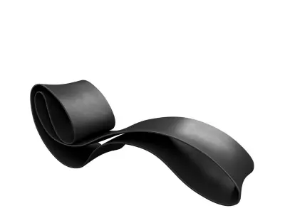 Motif Chaise Lounge - Reform Design Lab 3D model