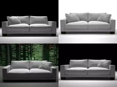 Status sofa 02 3D model
