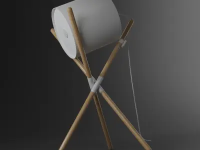 Table lamp 3D model