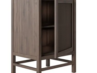 Crate and Barrel Blake showcase 3D model