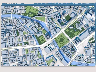 Berlin Cathedral Germany 3D model