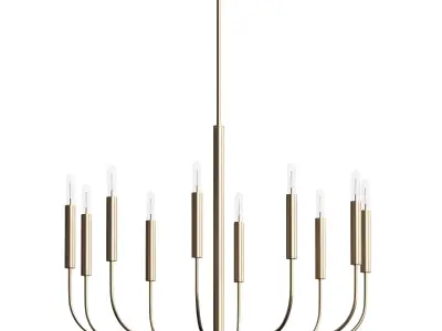 ED Ellen DeGeneres Brianna Chandelier 3D model