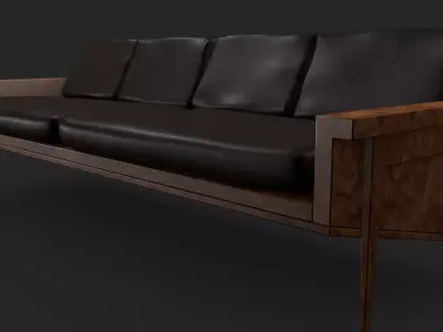 Sofa Set 3D model