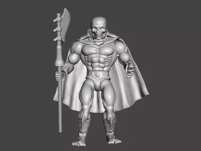 SCARE GLOW MOTU ORIGINS ACTION FIGURE COMPLETE 3D print model