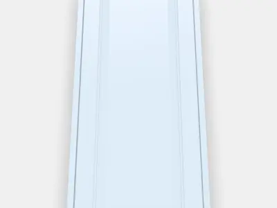 TANNFORSEN Wall cabinet with door Low-poly 3D model