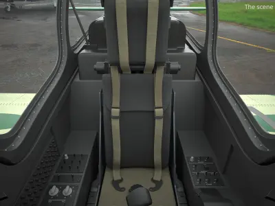  Super Tucano A-29 Plane Camo Green 