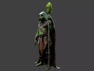 Animal Warrior Pack 8 Low-poly 3D model