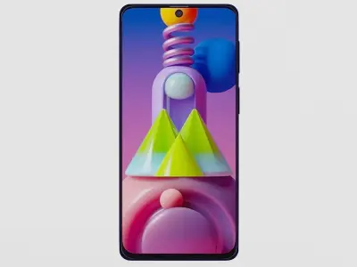 Samsung Galaxy M51 3D model