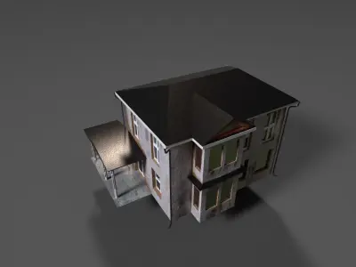 old house 3D model