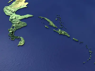 CENTRAL AMERICA 3D model