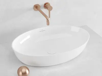 sink ARTIS Villeroy Boch 61x41x13cm 3D model