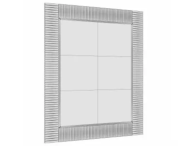Mirror in a metal frame GZ-M1044 3D model