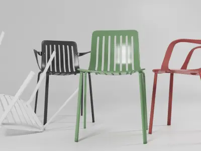 Chair Plato 3D Model 3D model