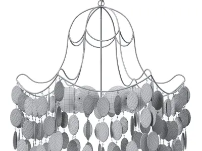 Chandelier LILEA M 3D model