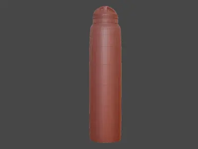 Deodorant Spray Low-poly 3D model