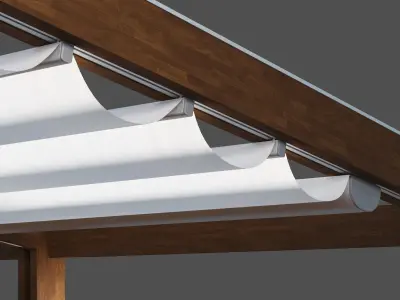 Corradi Pergotenda Awning PT60 3D model