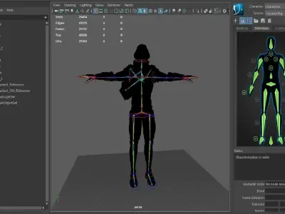 Sci Fi Soldier Low-poly 3D model