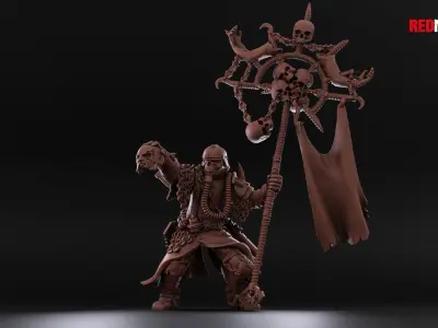 Renegade Death Division - Command Squad - Heretics 3D print model