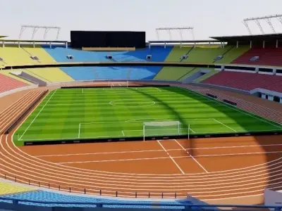 Workers Stadium - Beijing China 3D model